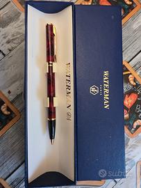 penna calligrafica Waterman Hemisphere marble red