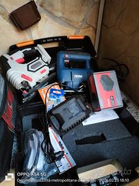 seghetti uno elettrico e uno con batteria più cari