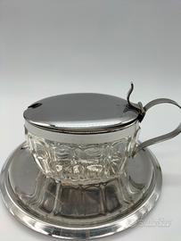 Formaggera Vintage in Acciaio Inox 18/10 e Vetro –