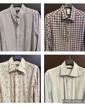 Stock 8 camicie uomo