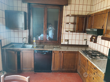 Cucina legno massello