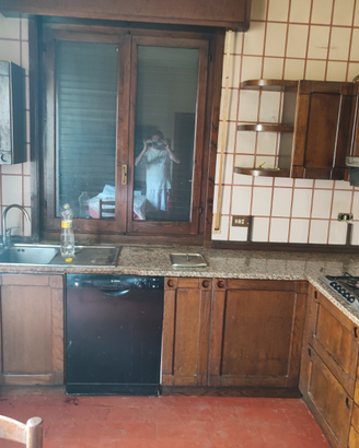 Cucina legno massello