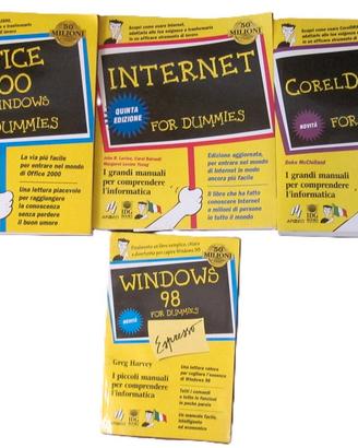 Lotto Libri Informatica "For Dummies"