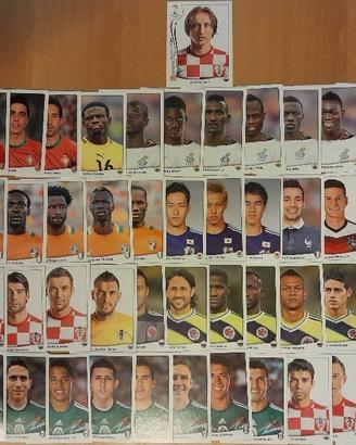 Lotto n. 82 figurine Mondiali Brasile 2014