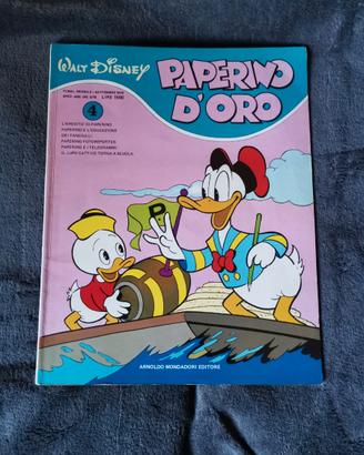 Fumetto Walt Disney "Paperino d'oro" n. 4 1979