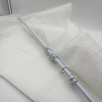Bastone doccia + Tenda BIANCO 150-200 cm