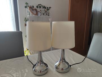 Due lampade, Abat-jour touch dimmerabili