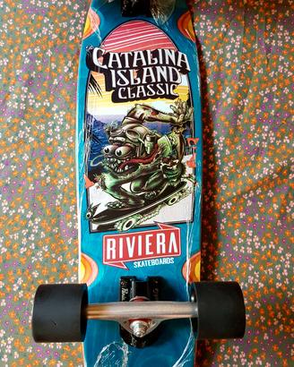 SKATEBOARD RIVIERA CATALINA ISLAND CLASSIC NUOVO.