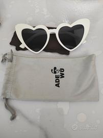 Occhiali da sole cuore lenti protettive raggi #UV