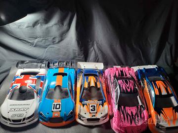 Carrozzerie 1/10 on road e rally 1/8 una 1/16