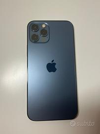 iphone 12 pro blu notte opaco 128 gB