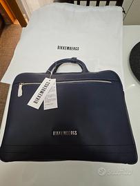 Borsa da lavoro in pelle Bikkermbergs con manici