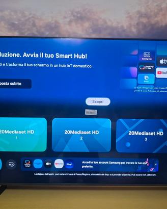 Samsung tv smart 4k 55"