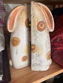 Fermalibri in ceramica