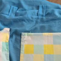 Tenda portafinestra colore carta da zucchero