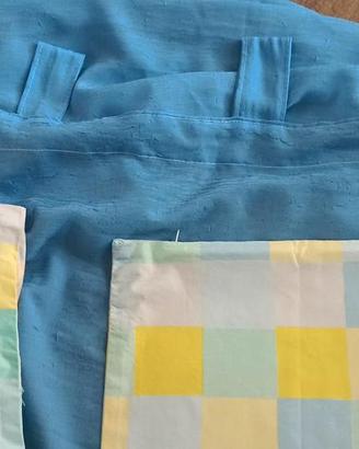 Tenda portafinestra colore carta da zucchero