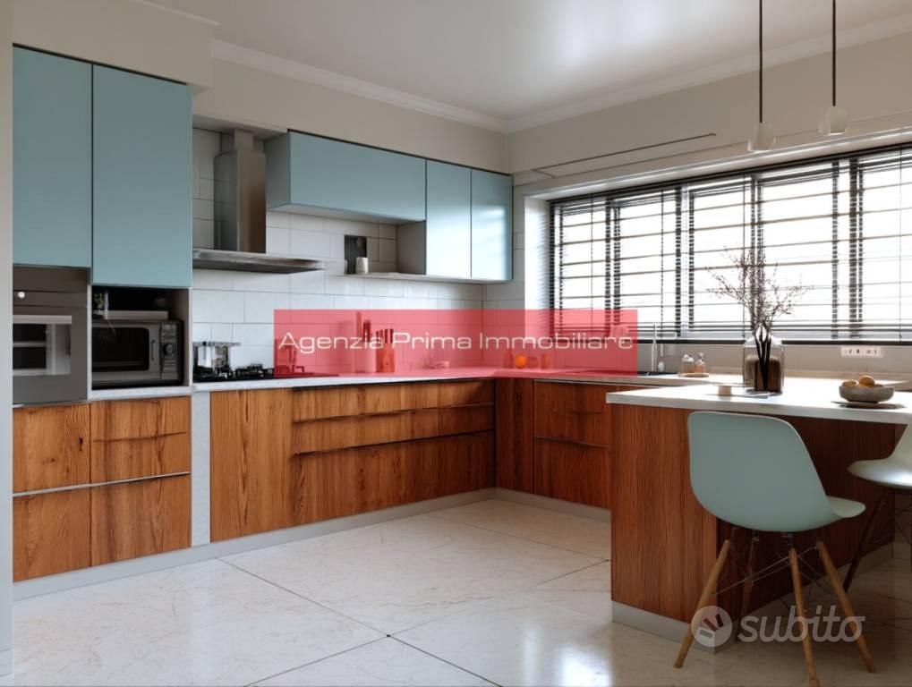 Appartamento di 142 m² con 4 locali e box auto a R - Vista 5