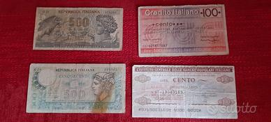 4 banconote 