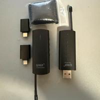 Microfono lavalier per smartphone/PC