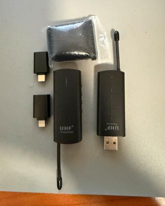 Microfono lavalier per smartphone/PC