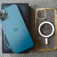iPhone 12 Pro Blu Pacifico Batteria 100%