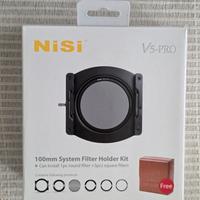 Nisi holder V5 pro + cpl + lastre filtri gnd e nd