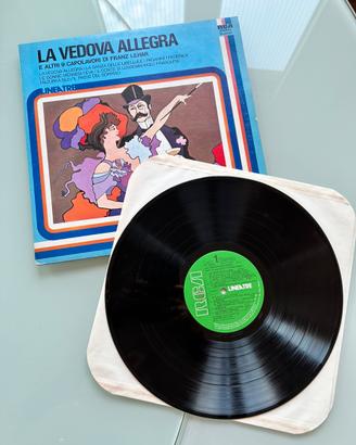Vinile – La vedova allegra – Franz Lehar.