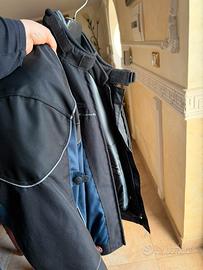 Giubbotto con protezioni moto frank thomas