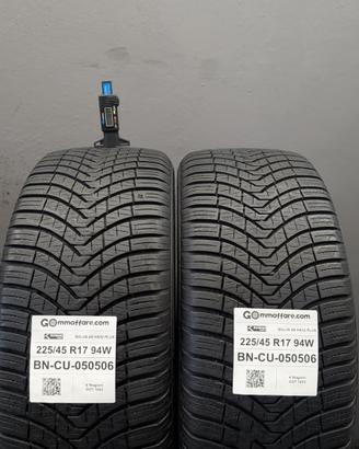 2 Pneumatici 225/45 R17 Kumho Tire Solus 4 S Ha32 