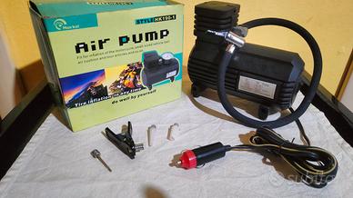 Mini compressore d'aria 12V auto/moto/bici ecc