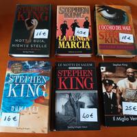 STEPHEN KING  Lotto libri copertina rigida. 