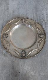 Piatto decorativo in Argento massiccio 925