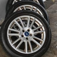 cerchi in lega da 17 originali ford e gomme 50%