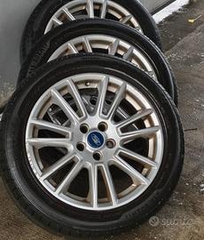 cerchi in lega da 17 originali ford e gomme 50%