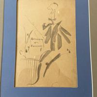 Disegno di Umberto Boccioni