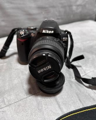 Fotocamera Reflex Nikon D60 + Obiettivo Nikon