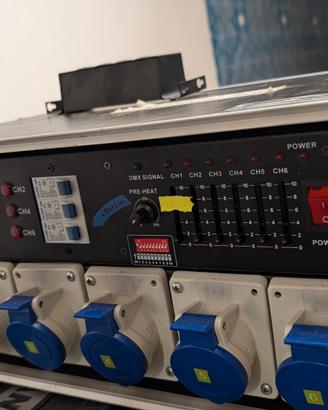Dimmer dmx 6 canali Proel PLDM6kN