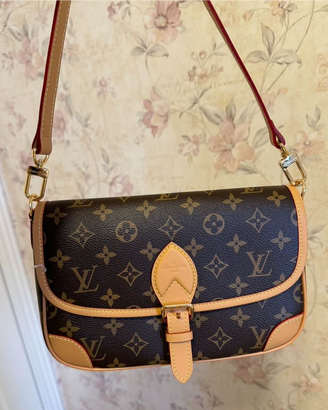 Borsa LV Louis Vuitton Monogram Baguette