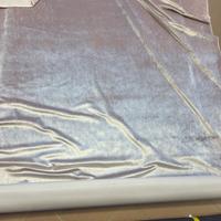 Scampolo velluto rosa 1,5 x 1,5m