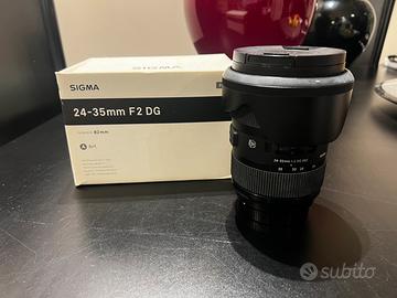 Obiettivo SIGMA 24 35 mm f/2 DG