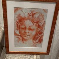 Quadro disegno sanguigna