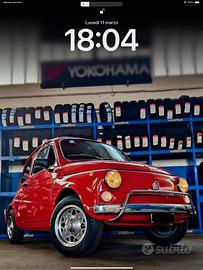 Fiat 500L del 1969 totalmente restaurata