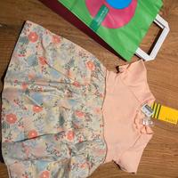 Vestito neonata bimba Benetton