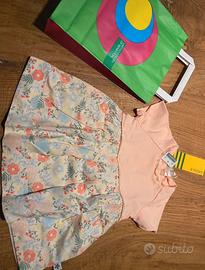 Vestito neonata bimba Benetton