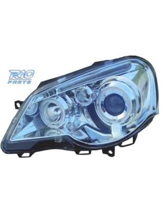FARI PER VOLKSWAGEN VW POLO 9N3 05-09 ANGEL EYES F