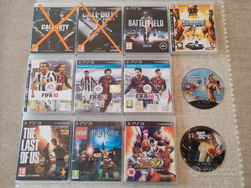 Lotto 10 videogiochi Ps3 PlayStation Pal Ita Multi