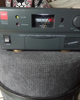 alimentatore diamond 5/15 volt 40 amper