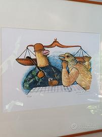 Litografia di Luis A. Solari 