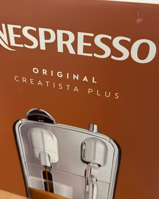 Nespresso Creatista Plus SNE800 argento Original