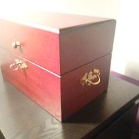 set decantér in cristallo Tudor england 